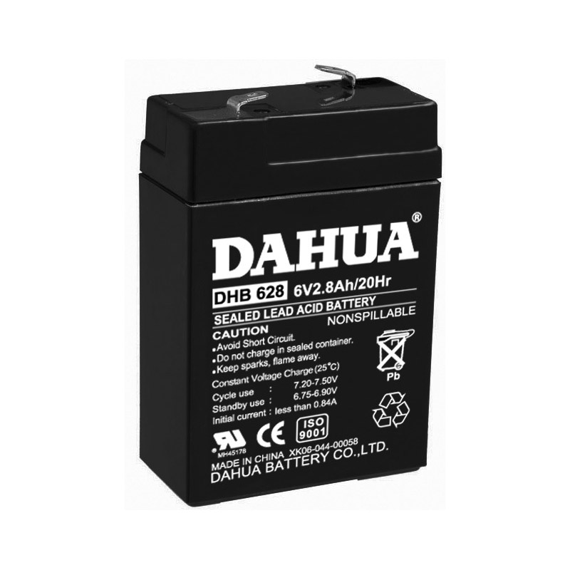 SEALED ACID BATTERY 6V2.8AH